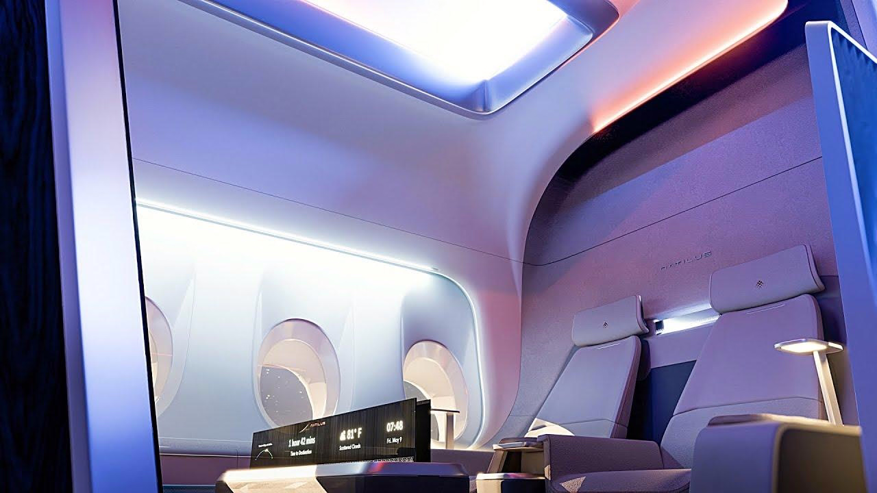 Natilus unveils innovative interiors for its future aircraft