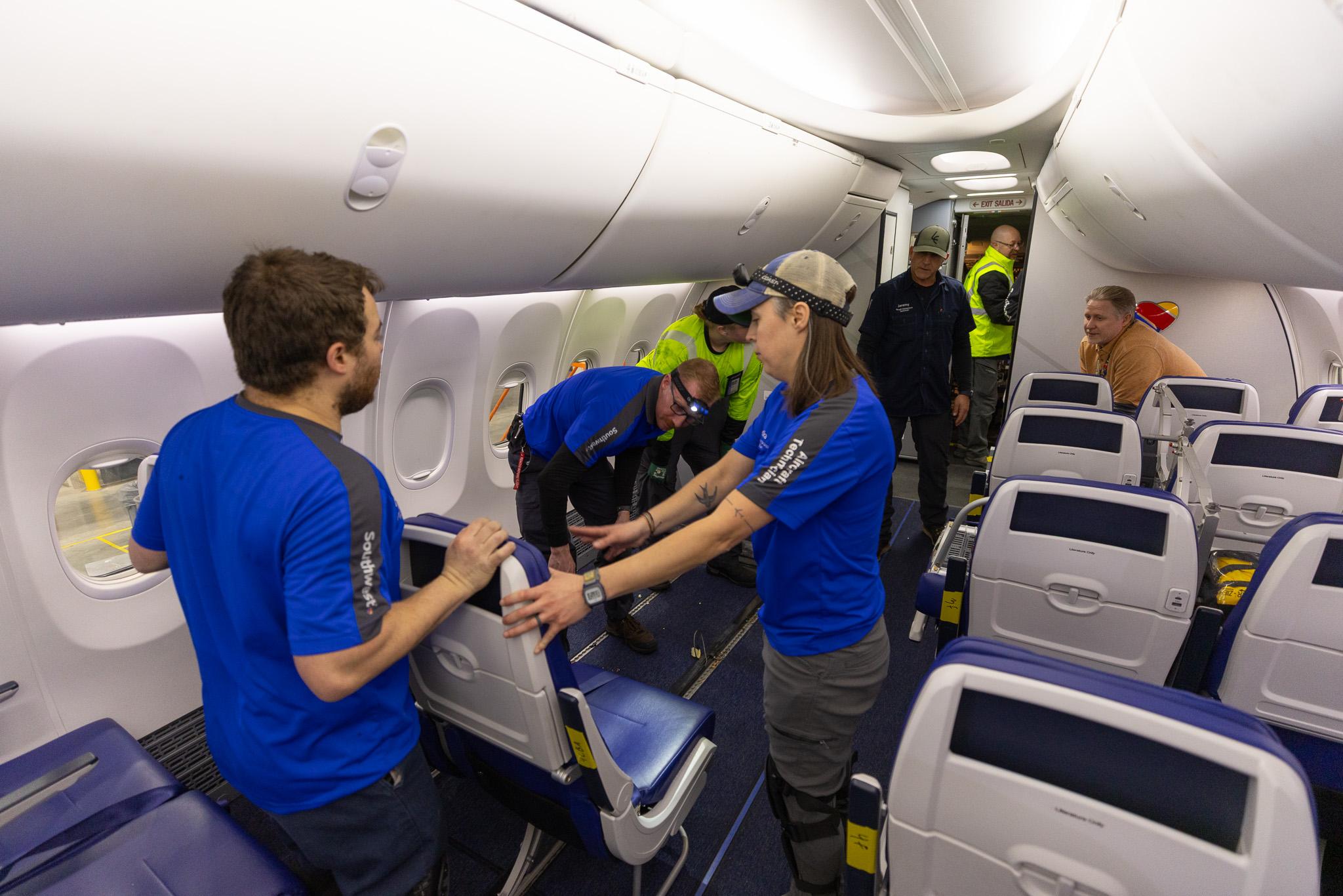 Southwest Airlines to Begin 737 Fleet Retrofits Next Month