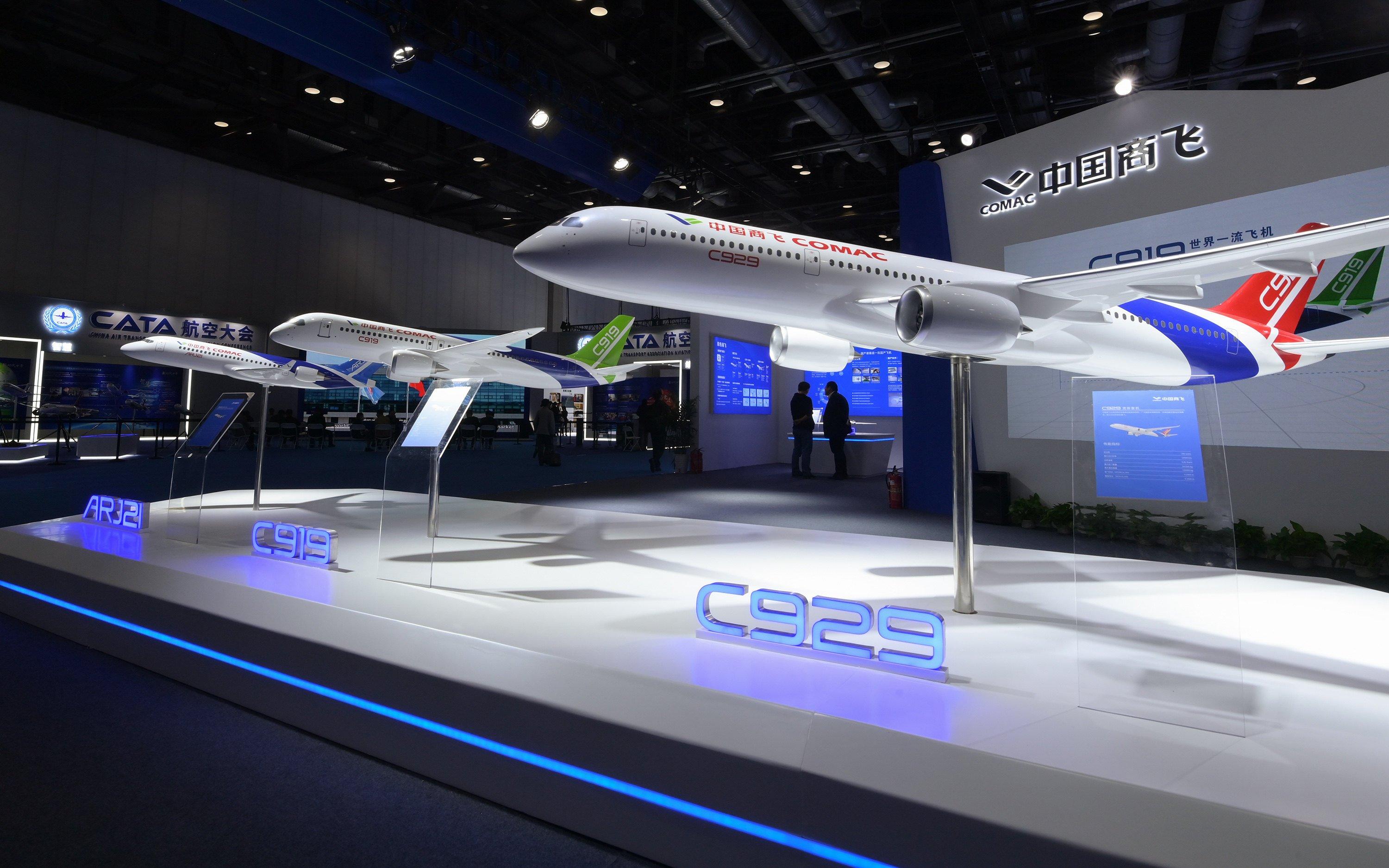 China’s C929 Widebody Jet Expected to Make First Commercial Flight by 2035