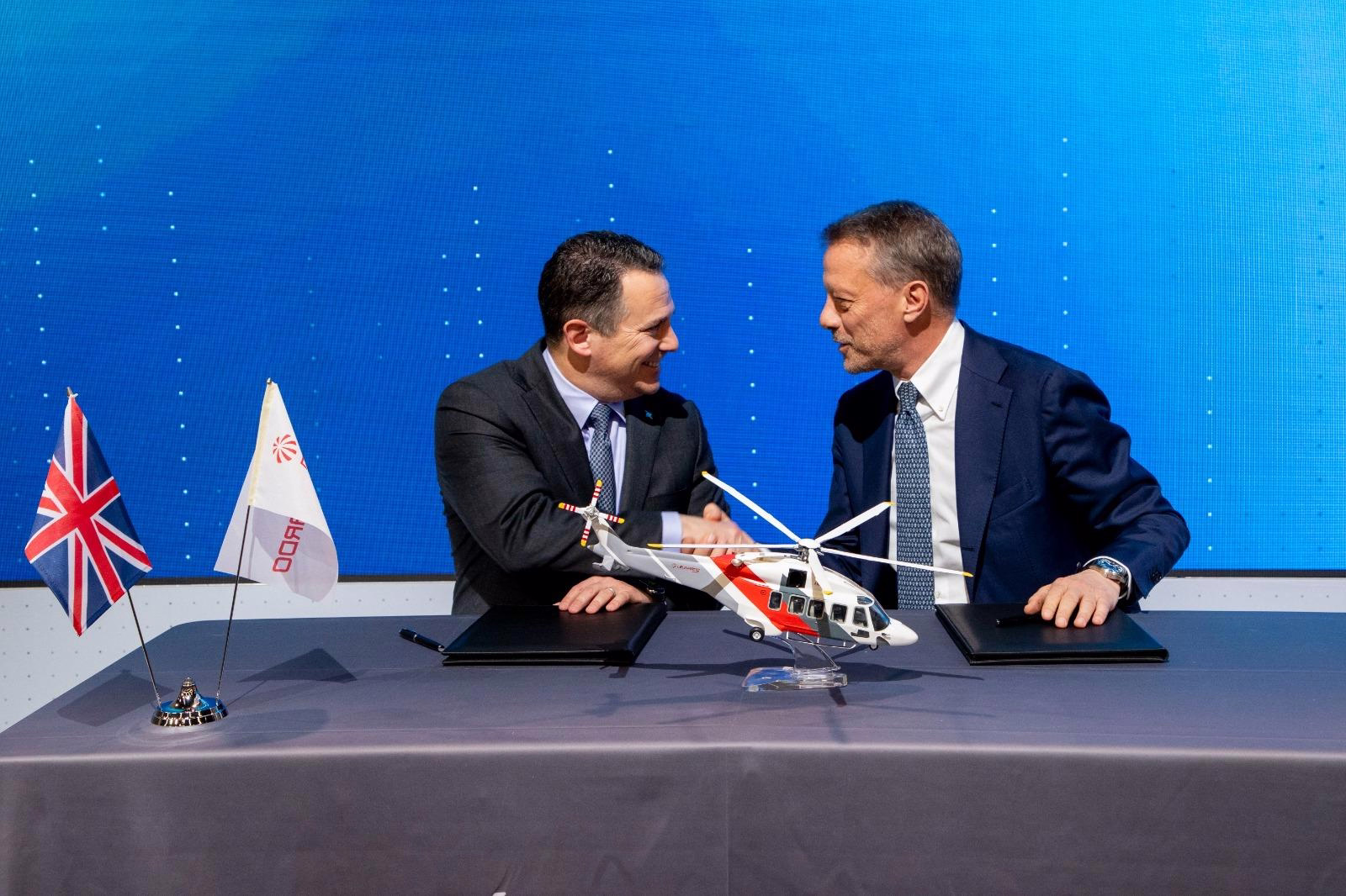 Milestone Signs Framework Agreement with Leonardo Helicopters
