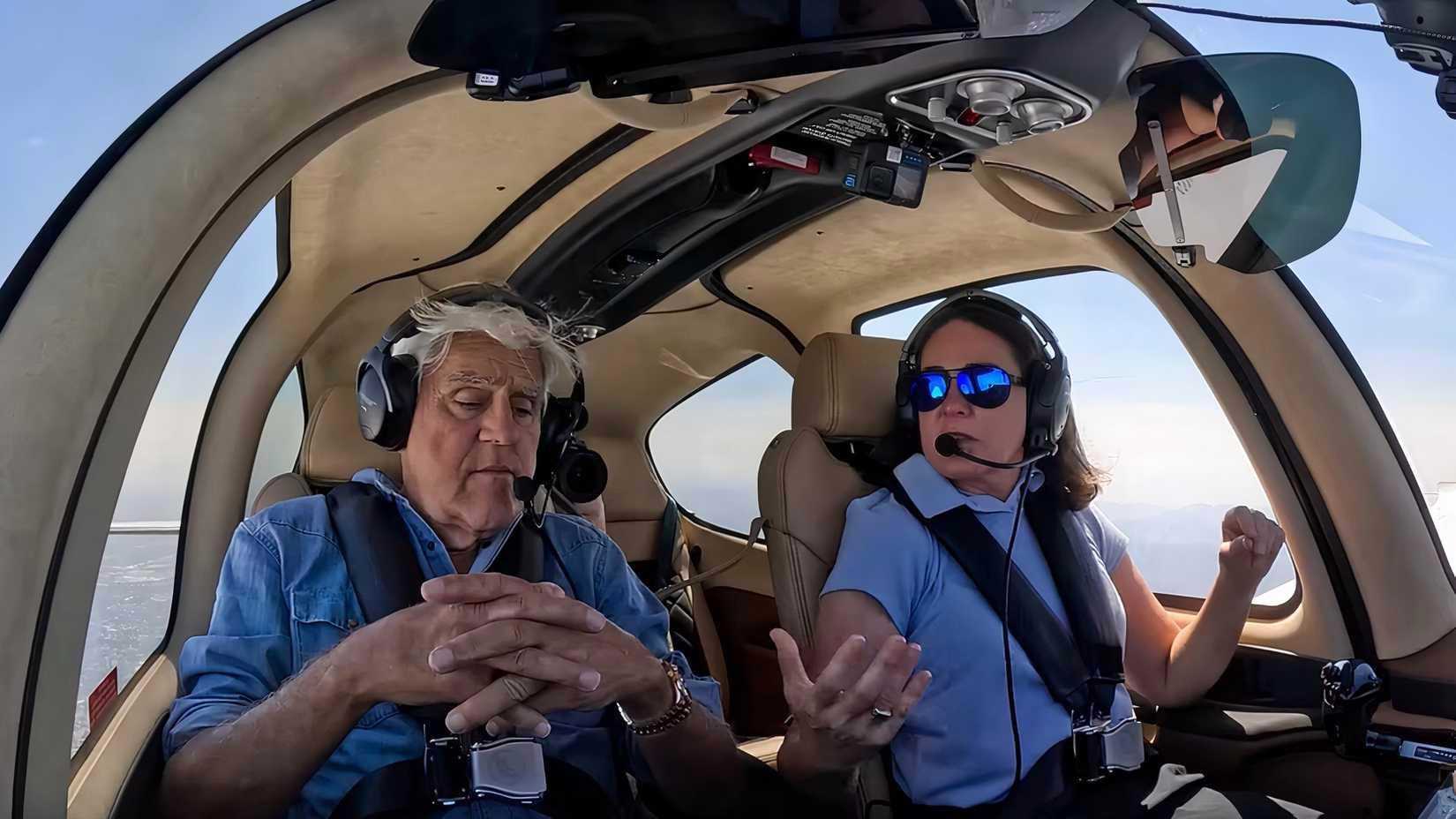 Jay Leno Reviews the Cirrus SR22T G7+ with Automatic Landing Capability