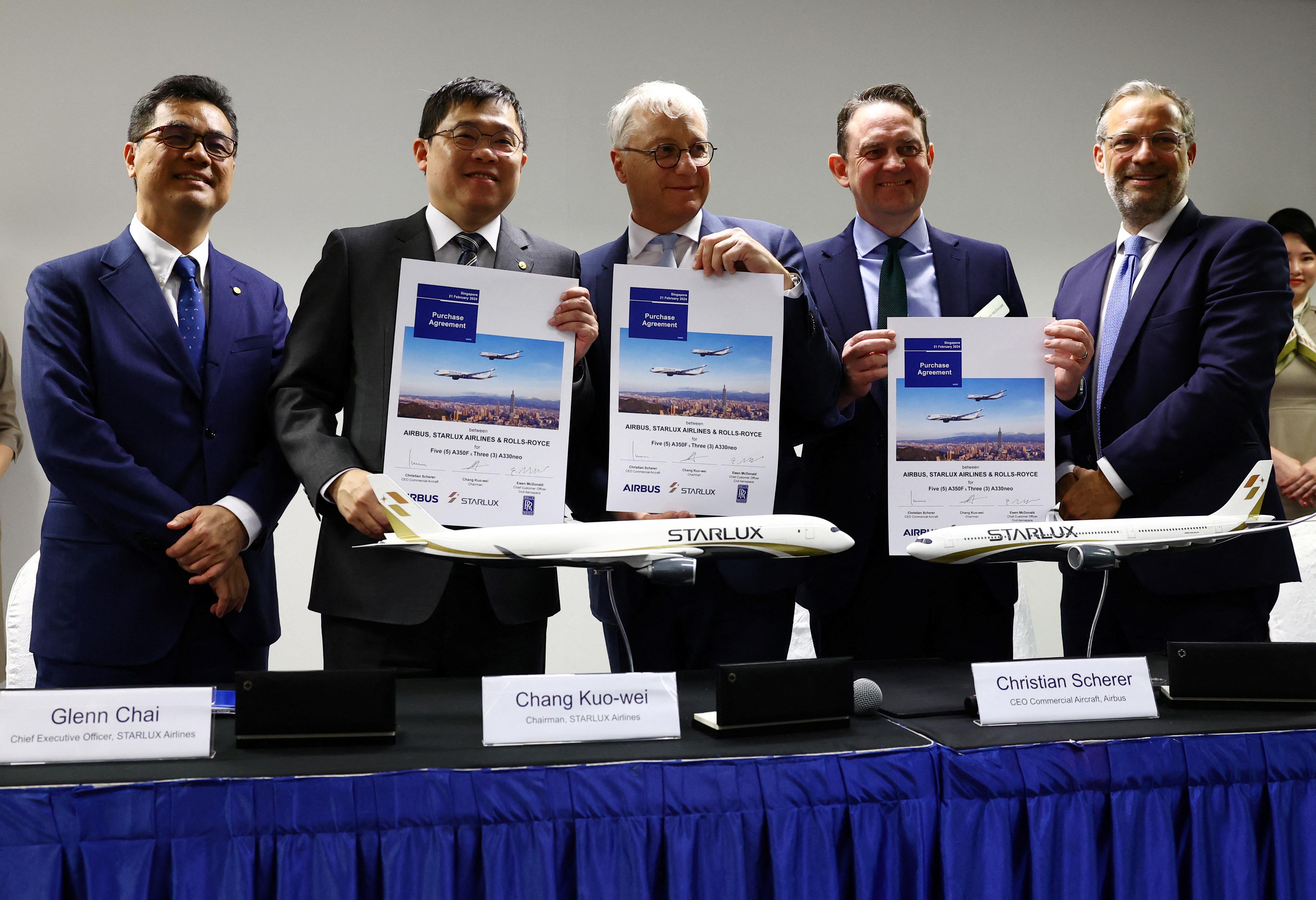 Taiwan’s Starlux Considers Additional Large Airbus Jets at Paris Air Show
