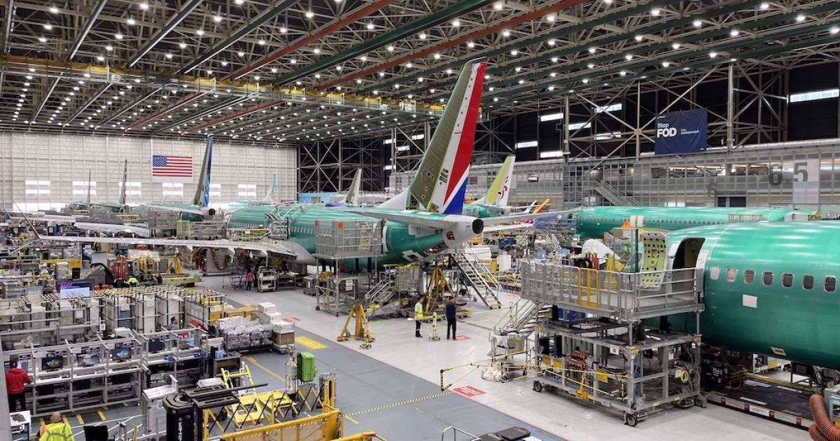 Boeing Plans New 737 MAX 10 Production Line in Everett