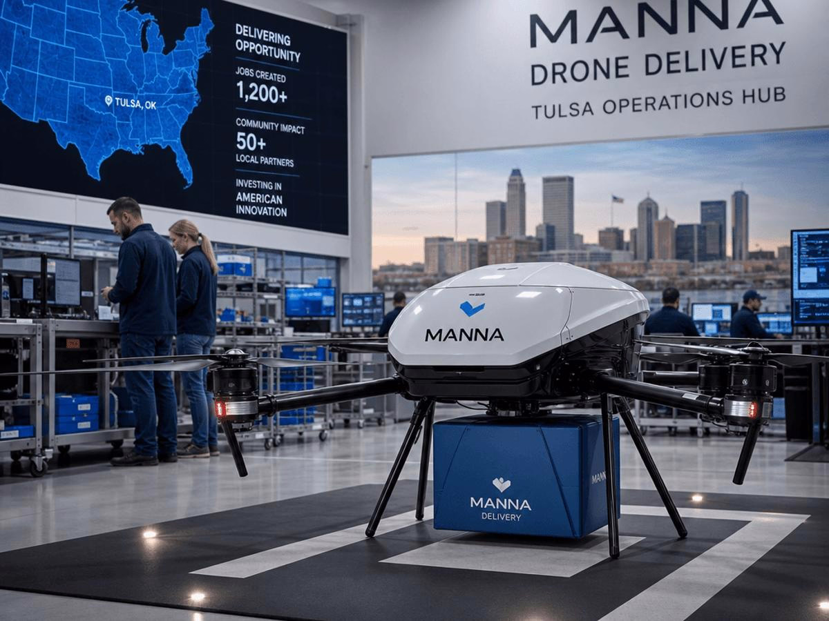 Manna Air Launches Delivery Service in Tulsa