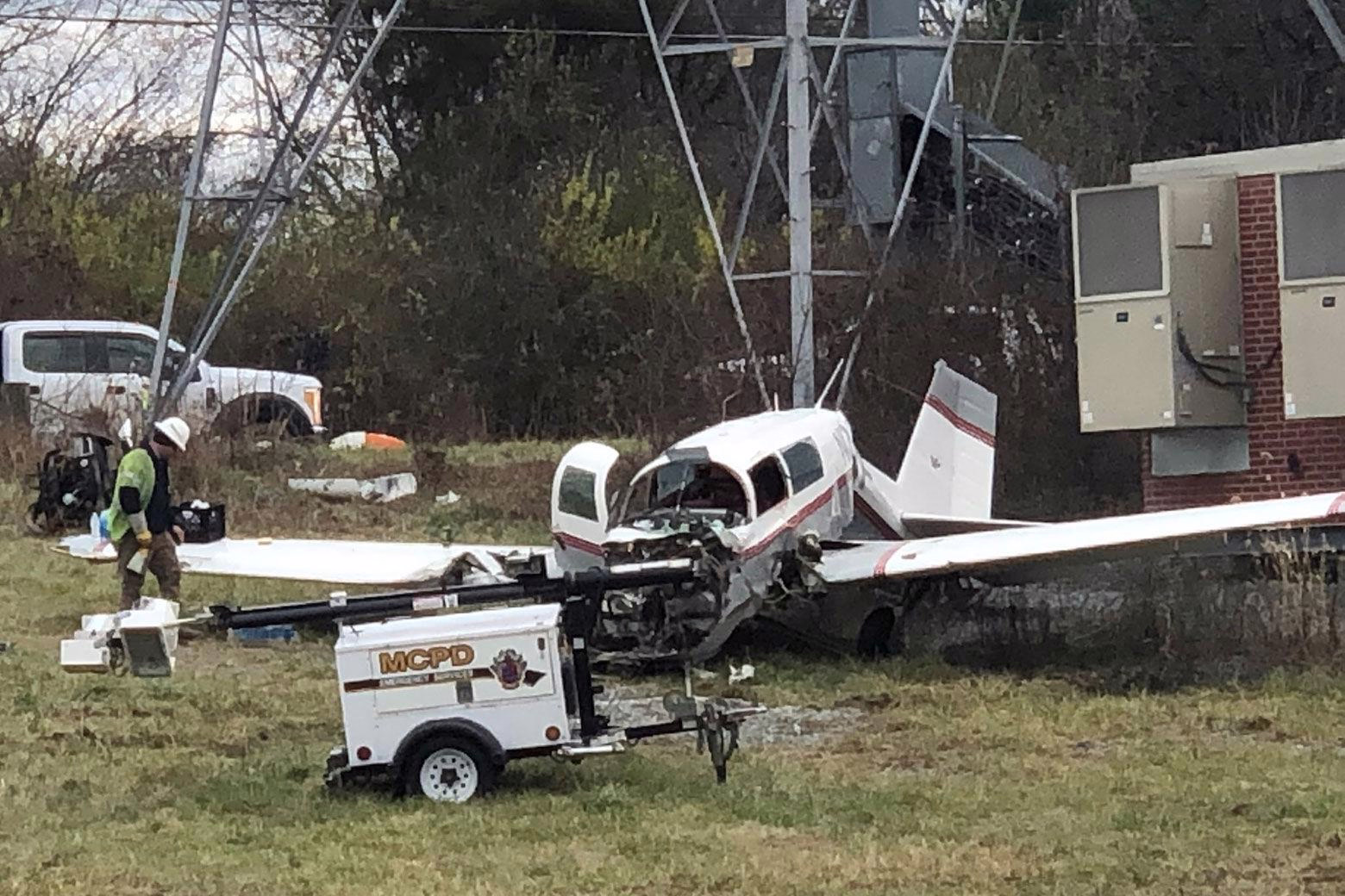 Twin-Engine Plane Makes Emergency Landing at Montgomery County Airpark; No Injuries Reported