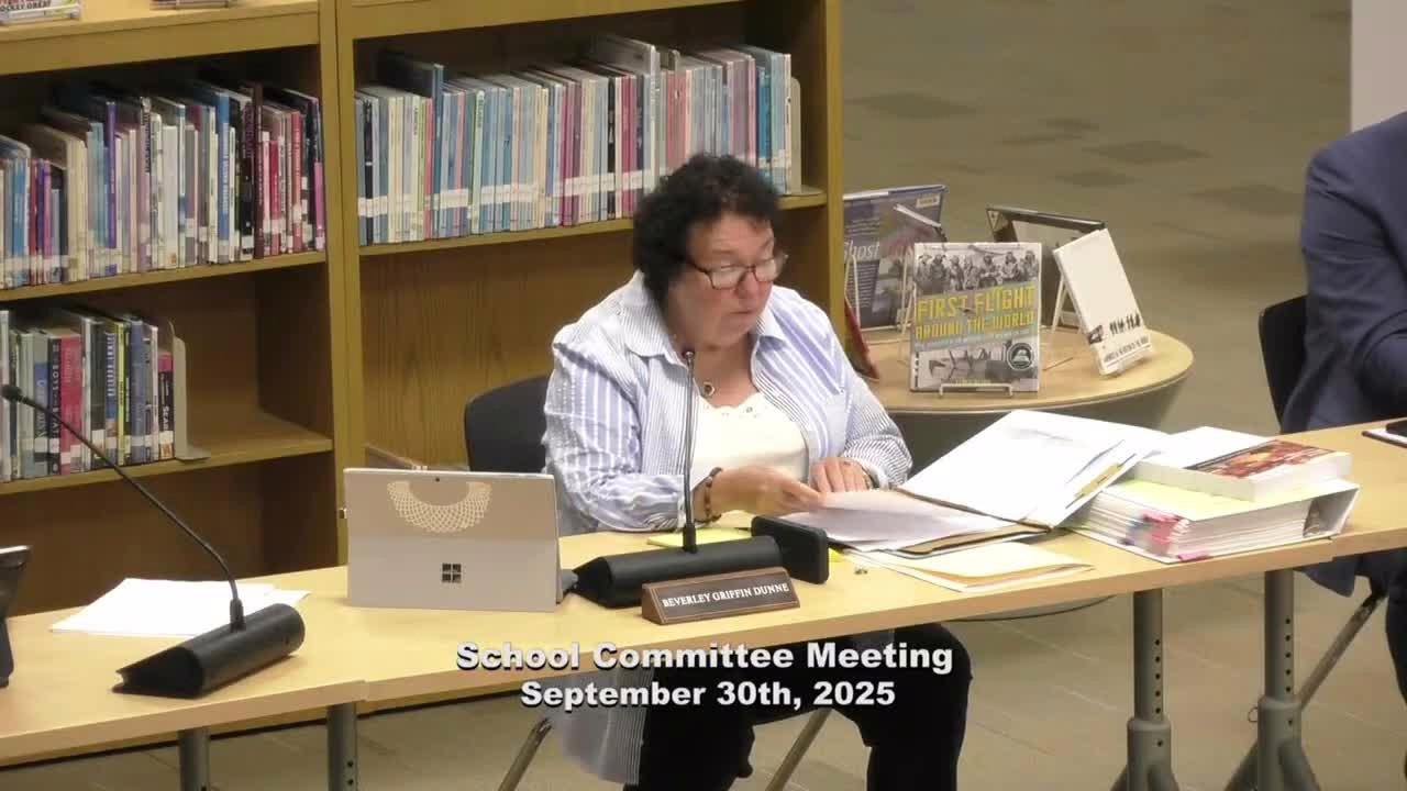 Peabody School Committee Reviews Aviation Program and Approves Science Funding