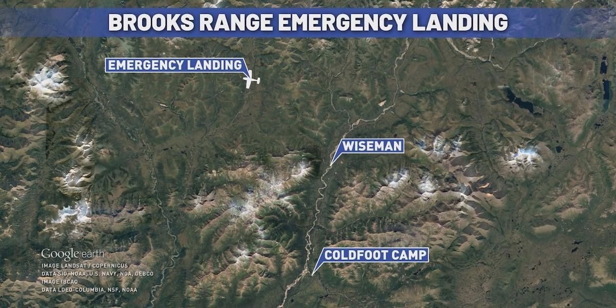Plane Makes Emergency Landing in Brooks Range; NTSB Investigates Engine Problem
